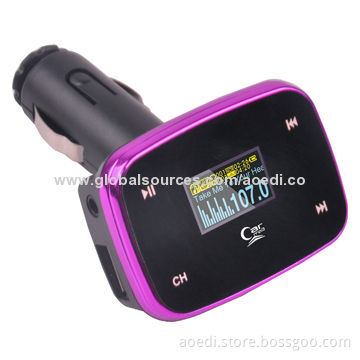 New Design Line-in 5-in-1 Car MP3 FM Modulator AD-952, 12-24V AC Power Supply